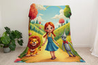 Wizard of Oz Baby Blanket: Sherpa or Minky Nursery Throw