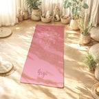 Personalized Yoga Towel – Custom Name Absorbent Fitness Towel