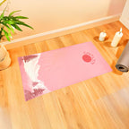 Hot Yoga Towel – Personalized Mountain Custom Name Fitness Towel