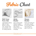 Personalized Varsity Blanket: Custom Name & Number, Minky or Sherpa