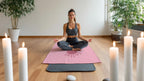 Hot Yoga Towel – Personalized Mountain Custom Name Fitness Towel